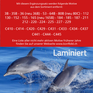 Aktualisierung 2025, laminiert - Format A4